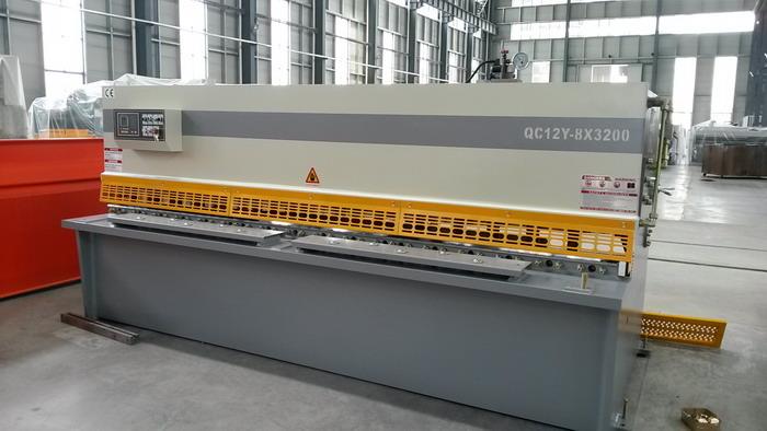 AHYW Yawei 8mm mild steel plate guilotine 3m metal cutting  machine china factory