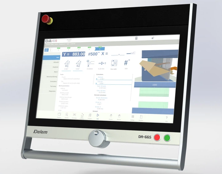 DA66S 2D Graphical CNC 4m Press brake controller made in china yawei ahyw DA66S 2D Graphical CNC 4m Press brake controller made in china yawei ahyw